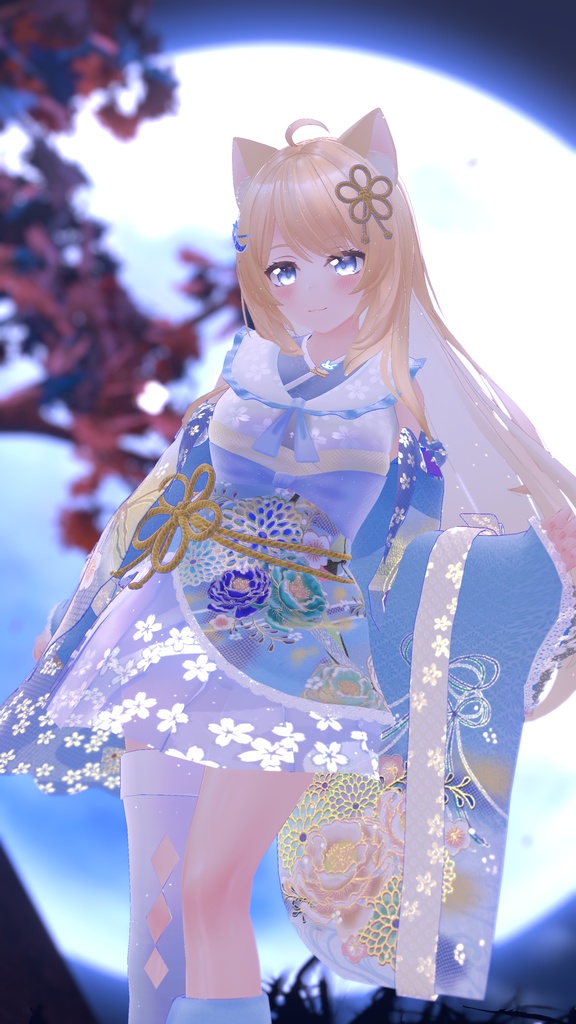 《35アバター対応衣装》月華恋衣