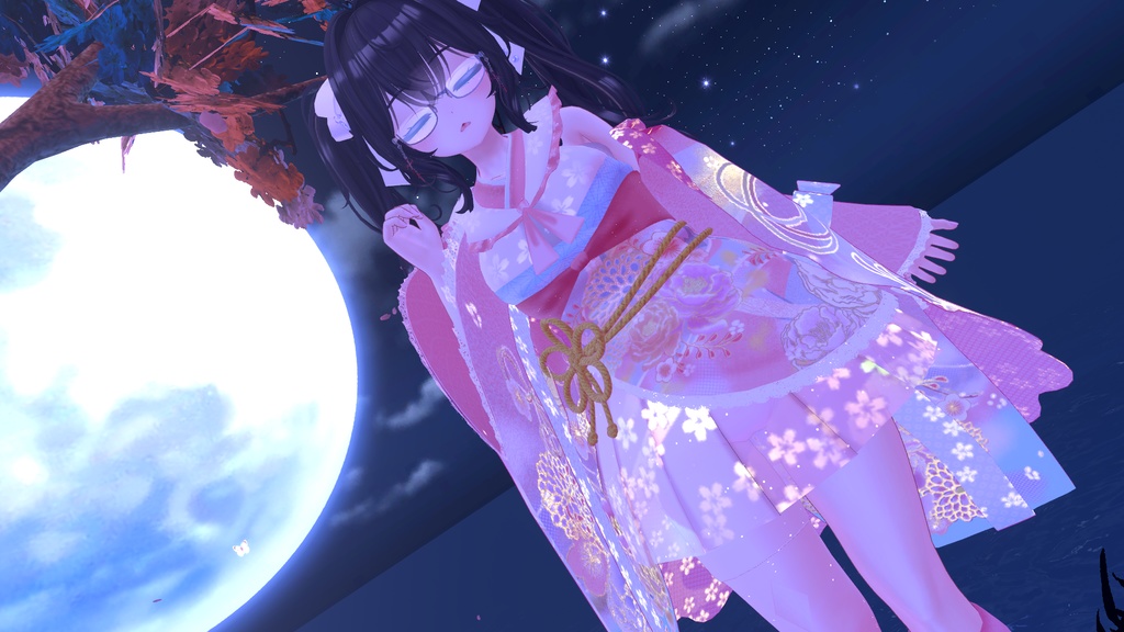 《35アバター対応衣装》月華恋衣