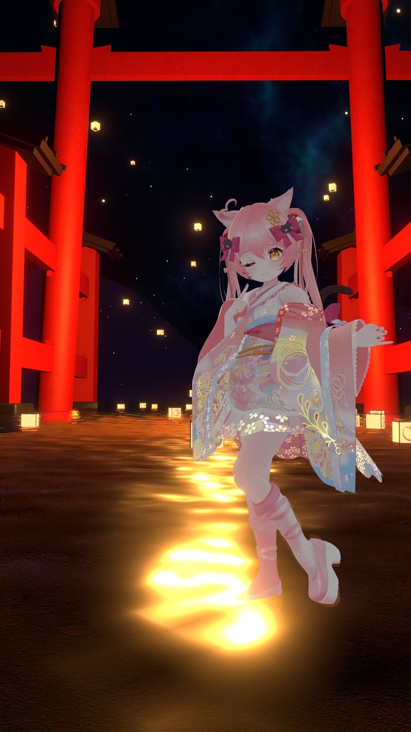 《35アバター対応衣装》月華恋衣