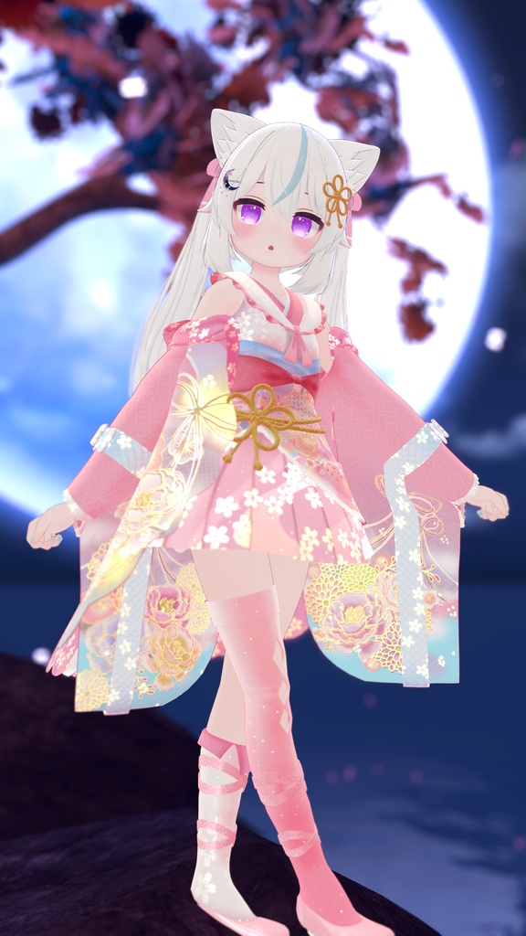 《35アバター対応衣装》月華恋衣