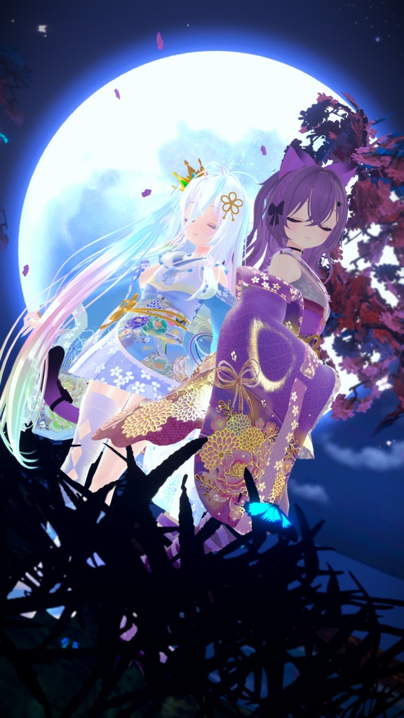 《35アバター対応衣装》月華恋衣