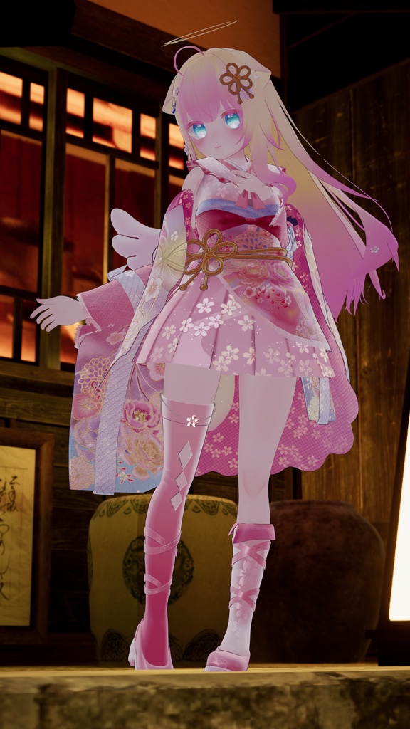 《35アバター対応衣装》月華恋衣