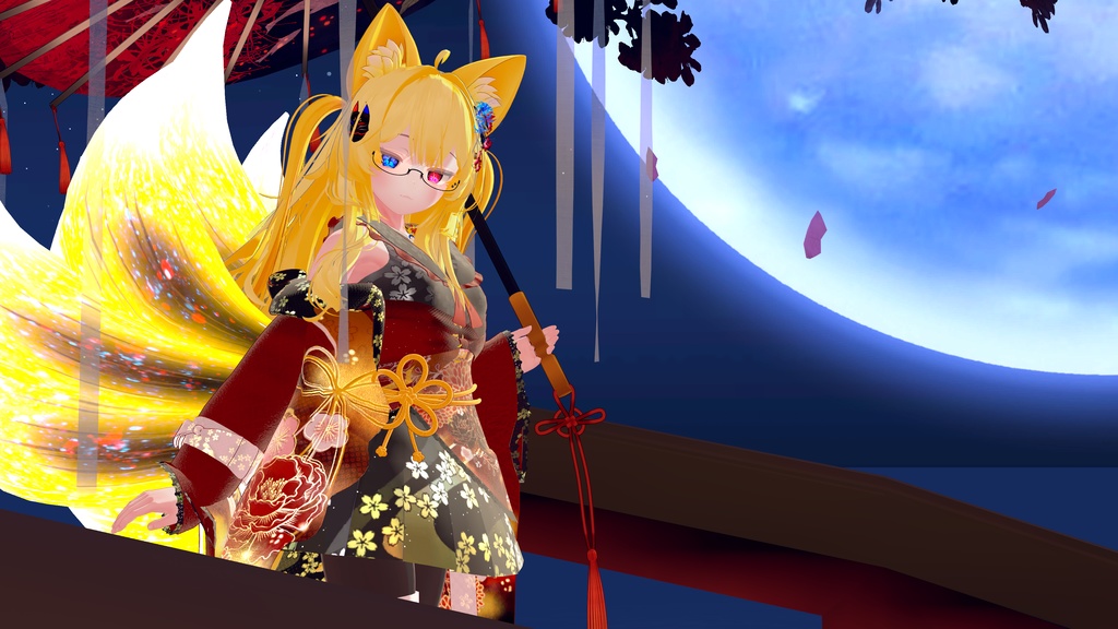 《35アバター対応衣装》月華恋衣