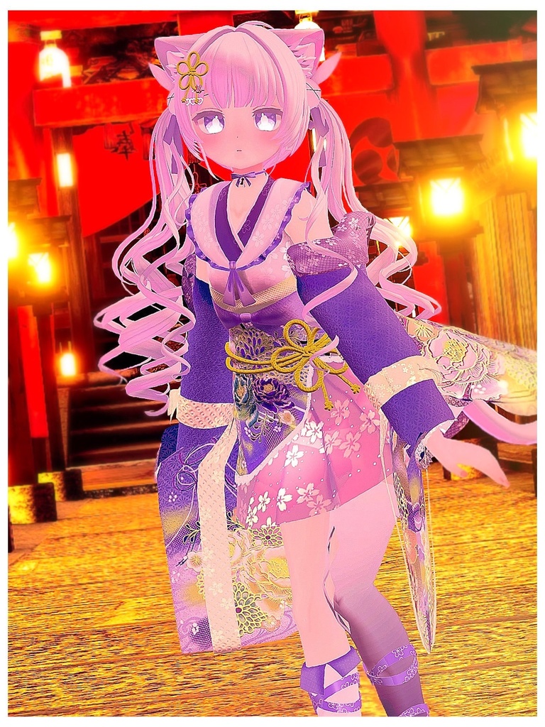 《35アバター対応衣装》月華恋衣