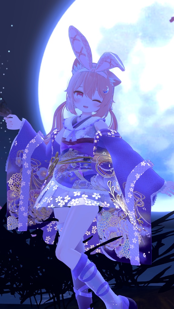 《35アバター対応衣装》月華恋衣