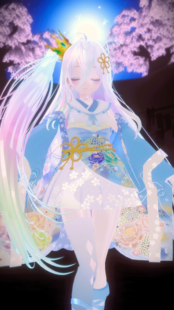 《35アバター対応衣装》月華恋衣