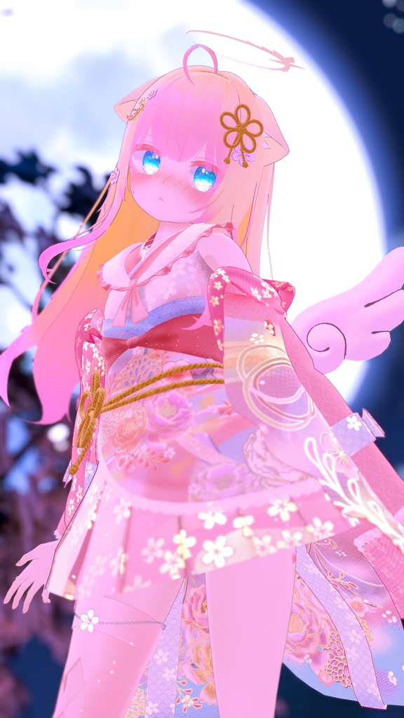 《35アバター対応衣装》月華恋衣