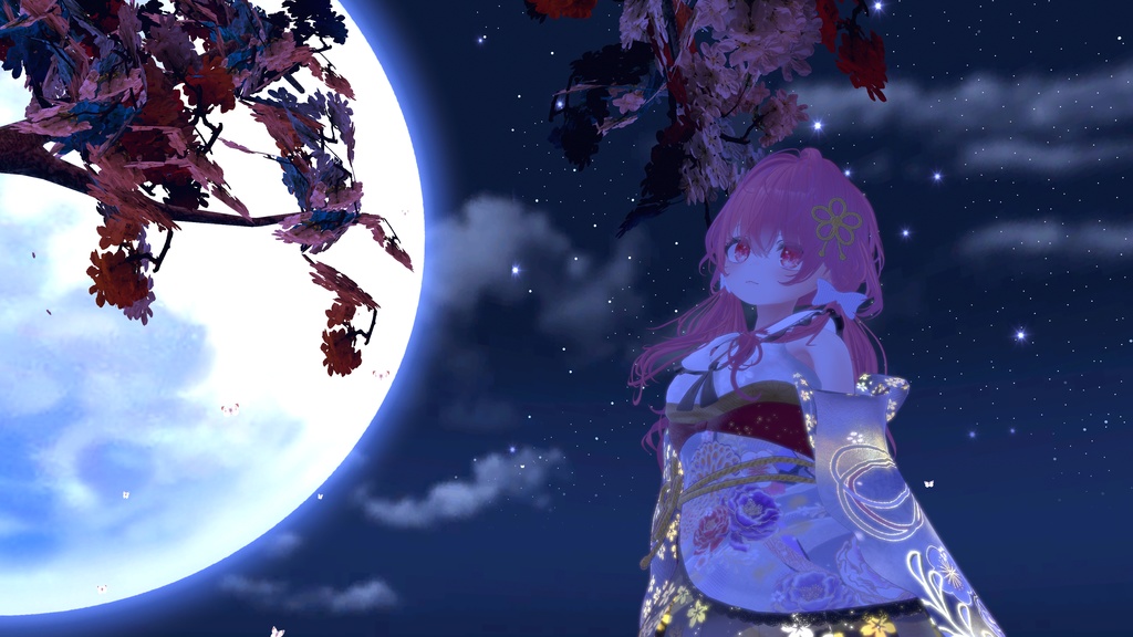 《35アバター対応衣装》月華恋衣