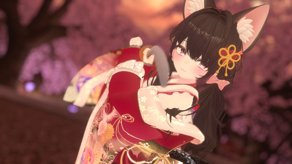 《35アバター対応衣装》月華恋衣