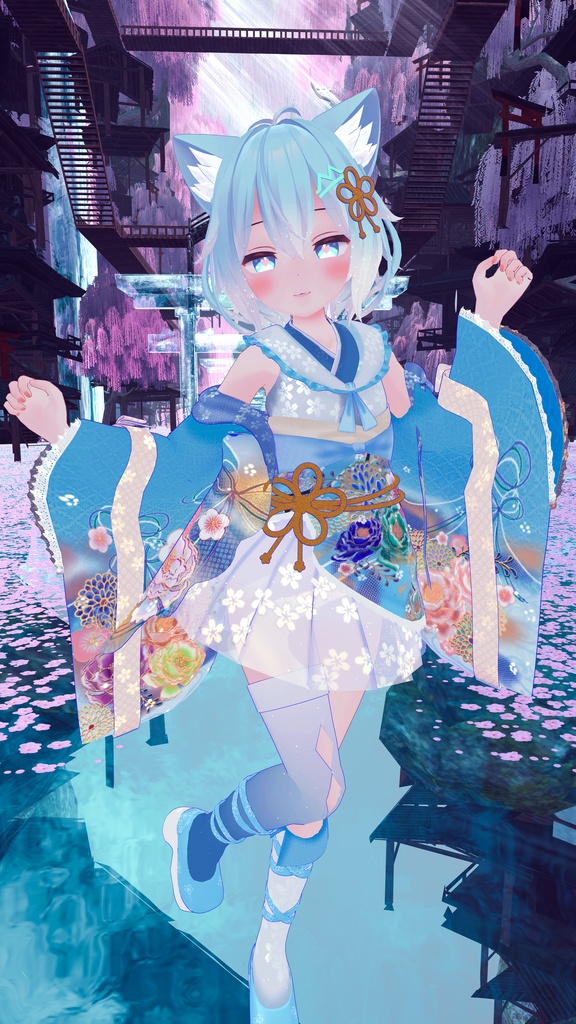 《35アバター対応衣装》月華恋衣