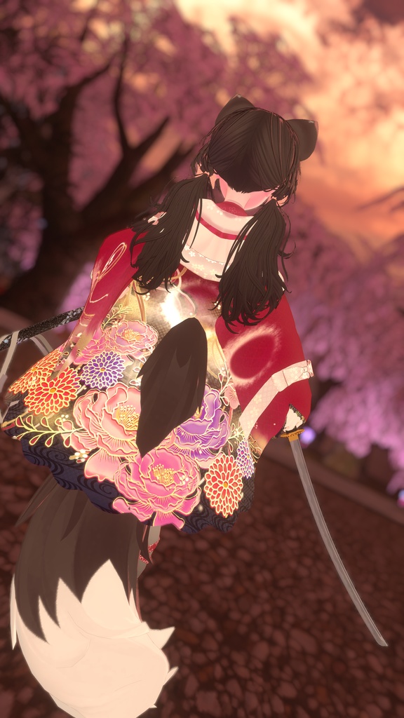 《35アバター対応衣装》月華恋衣