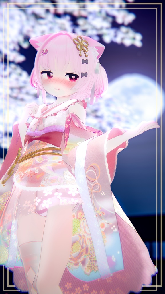 《35アバター対応衣装》月華恋衣