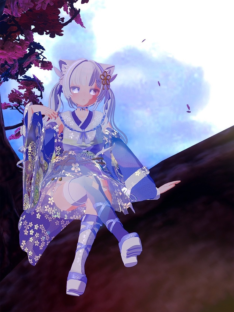 《35アバター対応衣装》月華恋衣