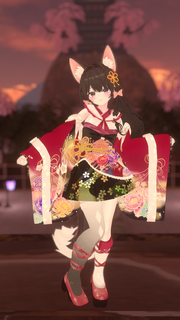 《35アバター対応衣装》月華恋衣