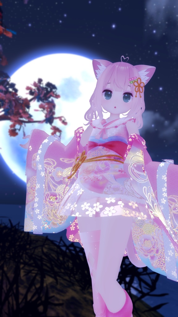 《35アバター対応衣装》月華恋衣