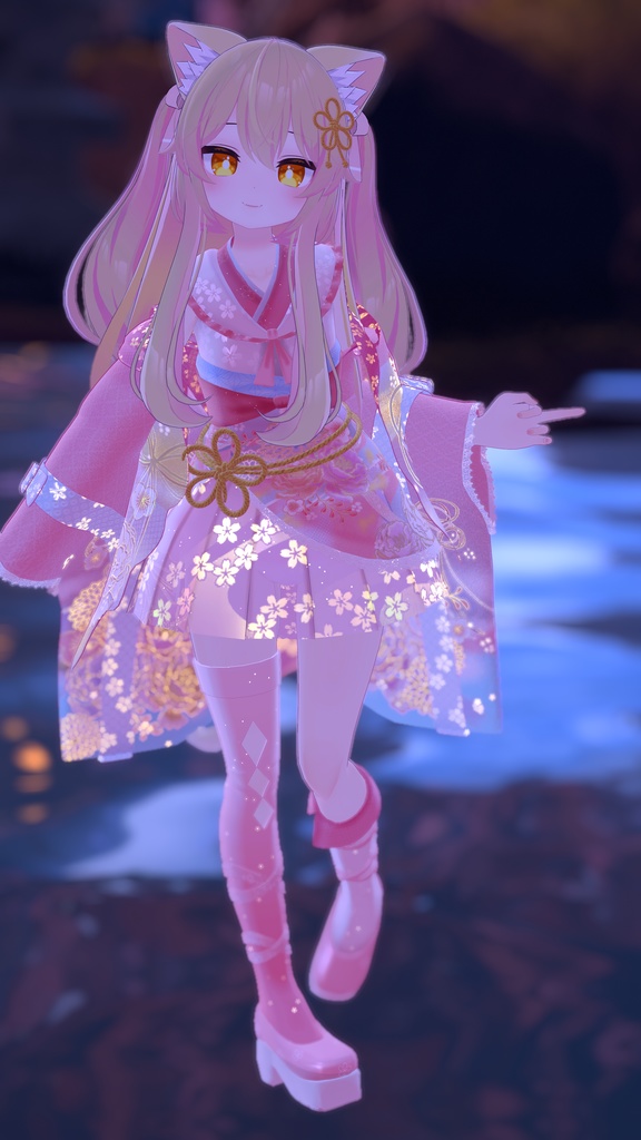 《35アバター対応衣装》月華恋衣