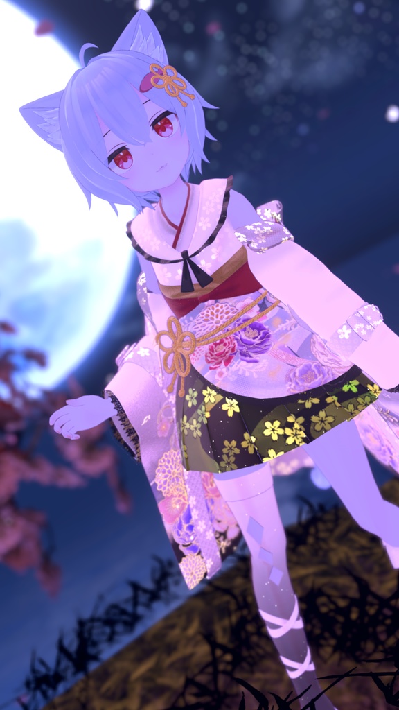 《35アバター対応衣装》月華恋衣