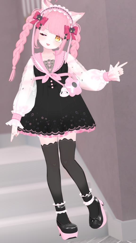 《31アバター対応衣装》プティットロリワンピース