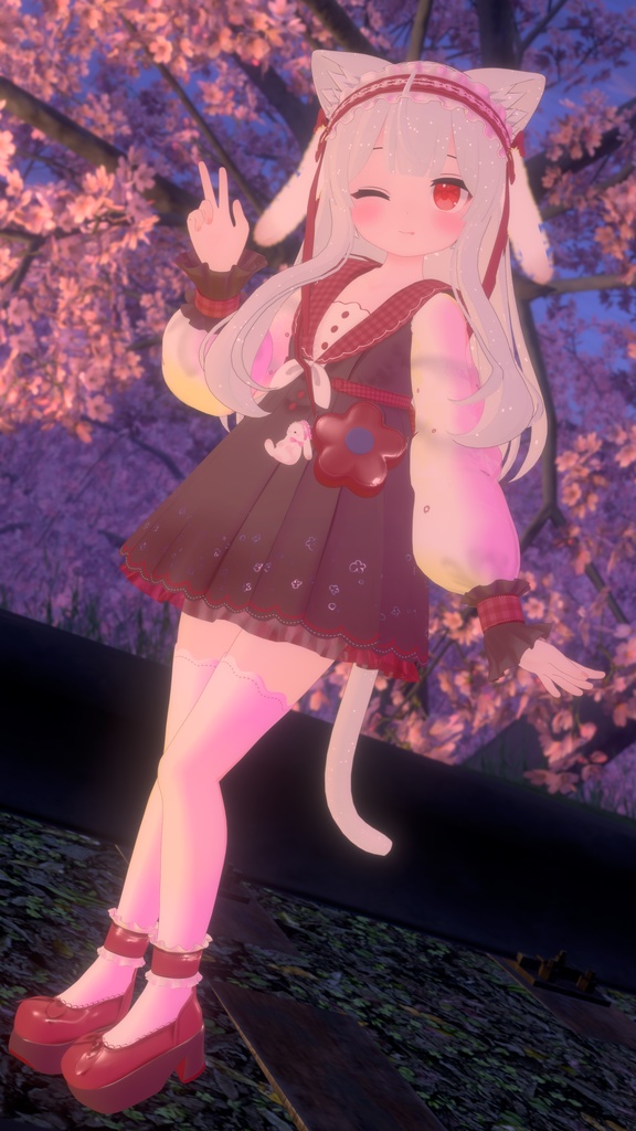 《31アバター対応衣装》プティットロリワンピース