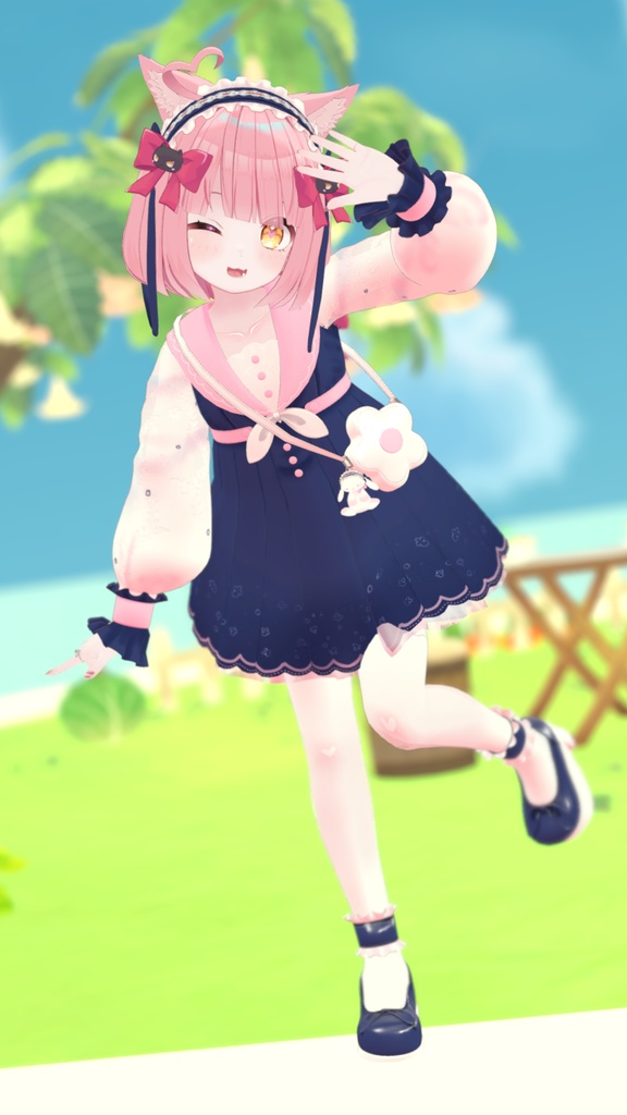 《31アバター対応衣装》プティットロリワンピース