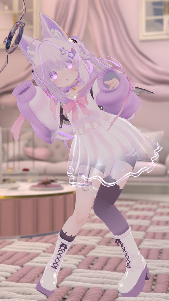 《27アバター対応衣装》まかろんでびる