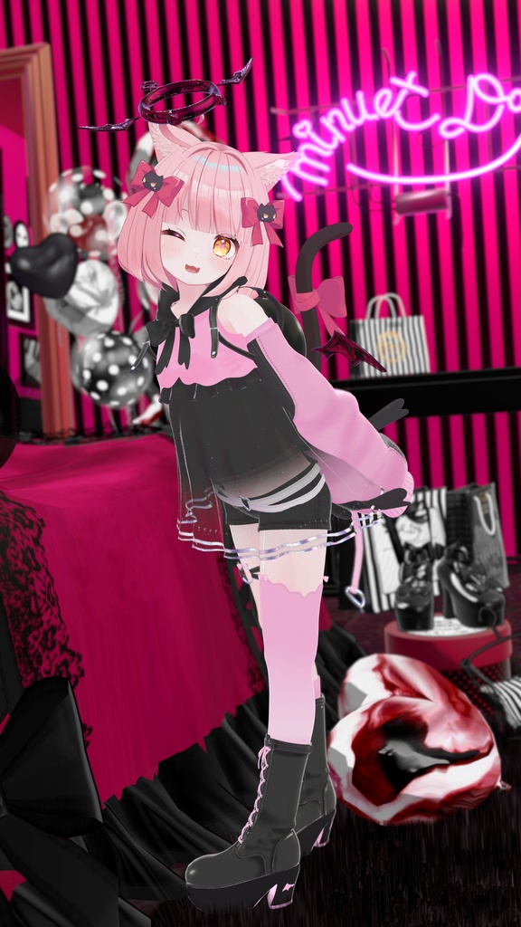 《27アバター対応衣装》まかろんでびる