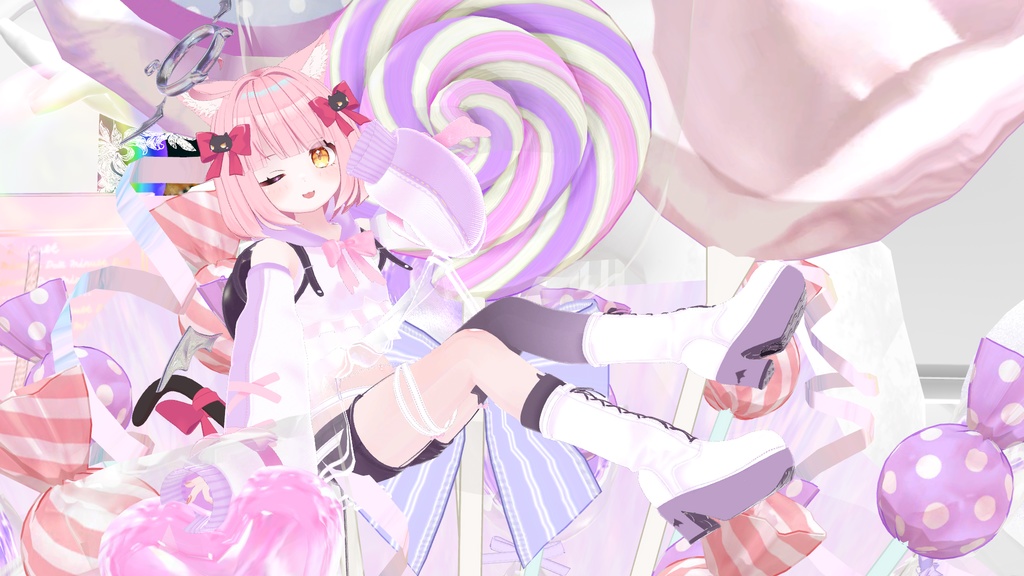 《27アバター対応衣装》まかろんでびる