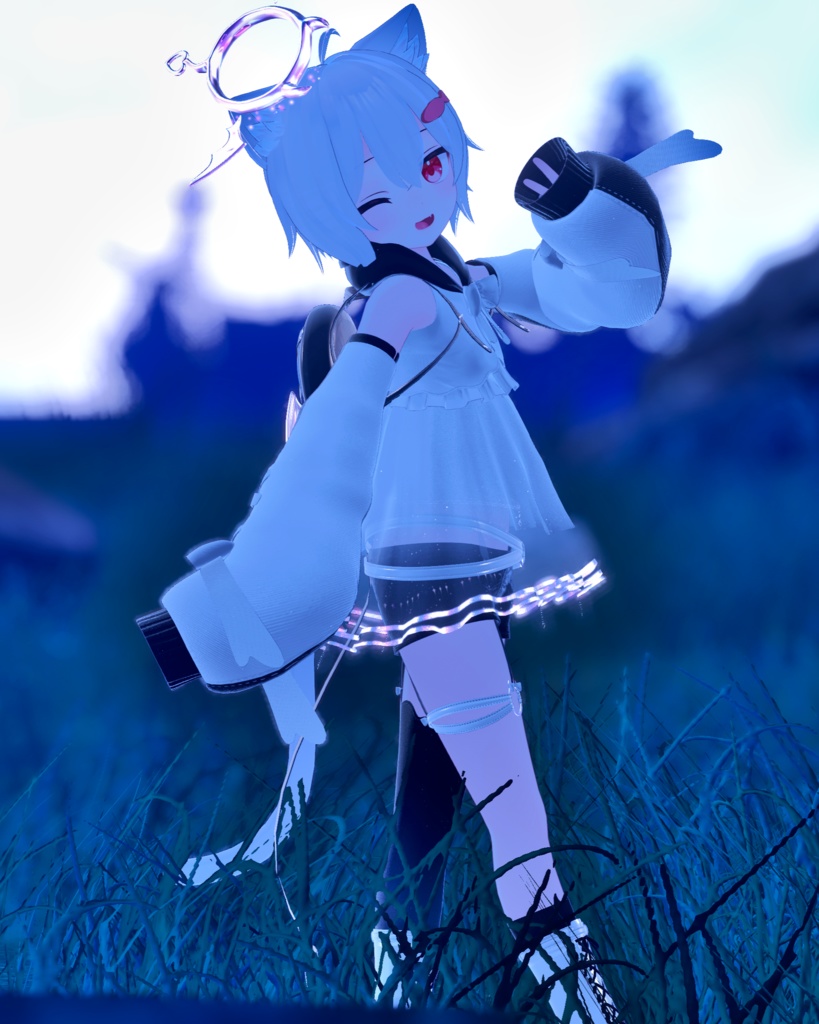 《27アバター対応衣装》まかろんでびる