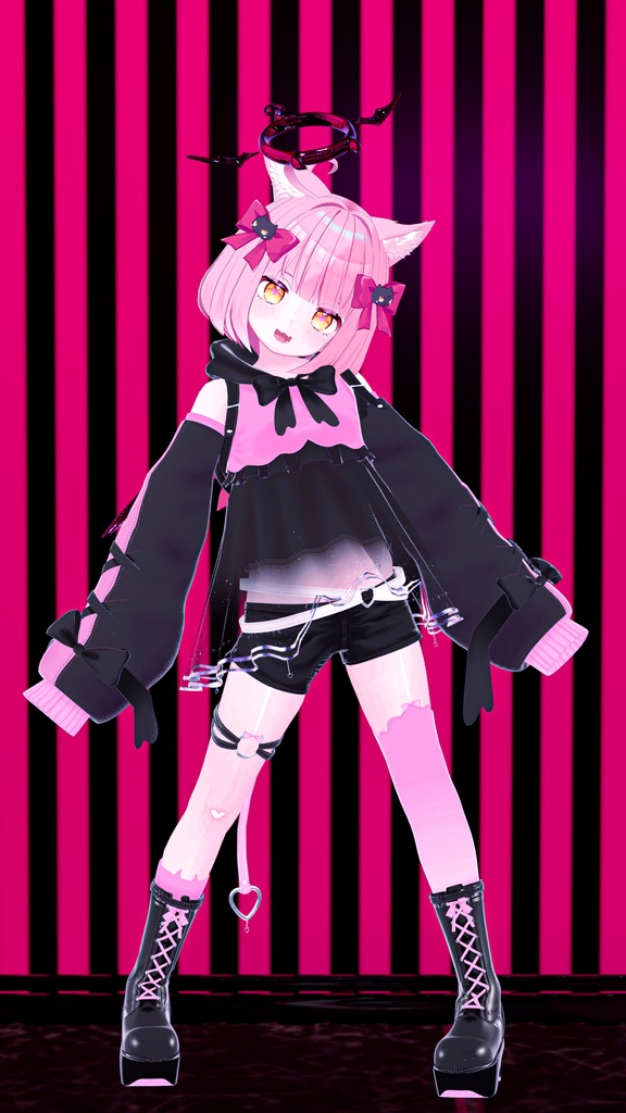 《27アバター対応衣装》まかろんでびる