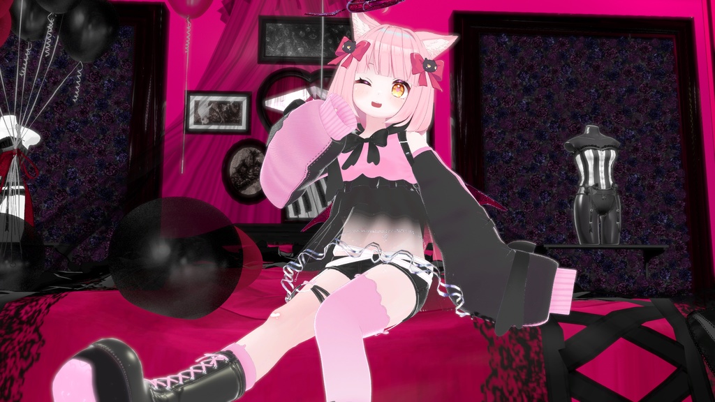 《27アバター対応衣装》まかろんでびる