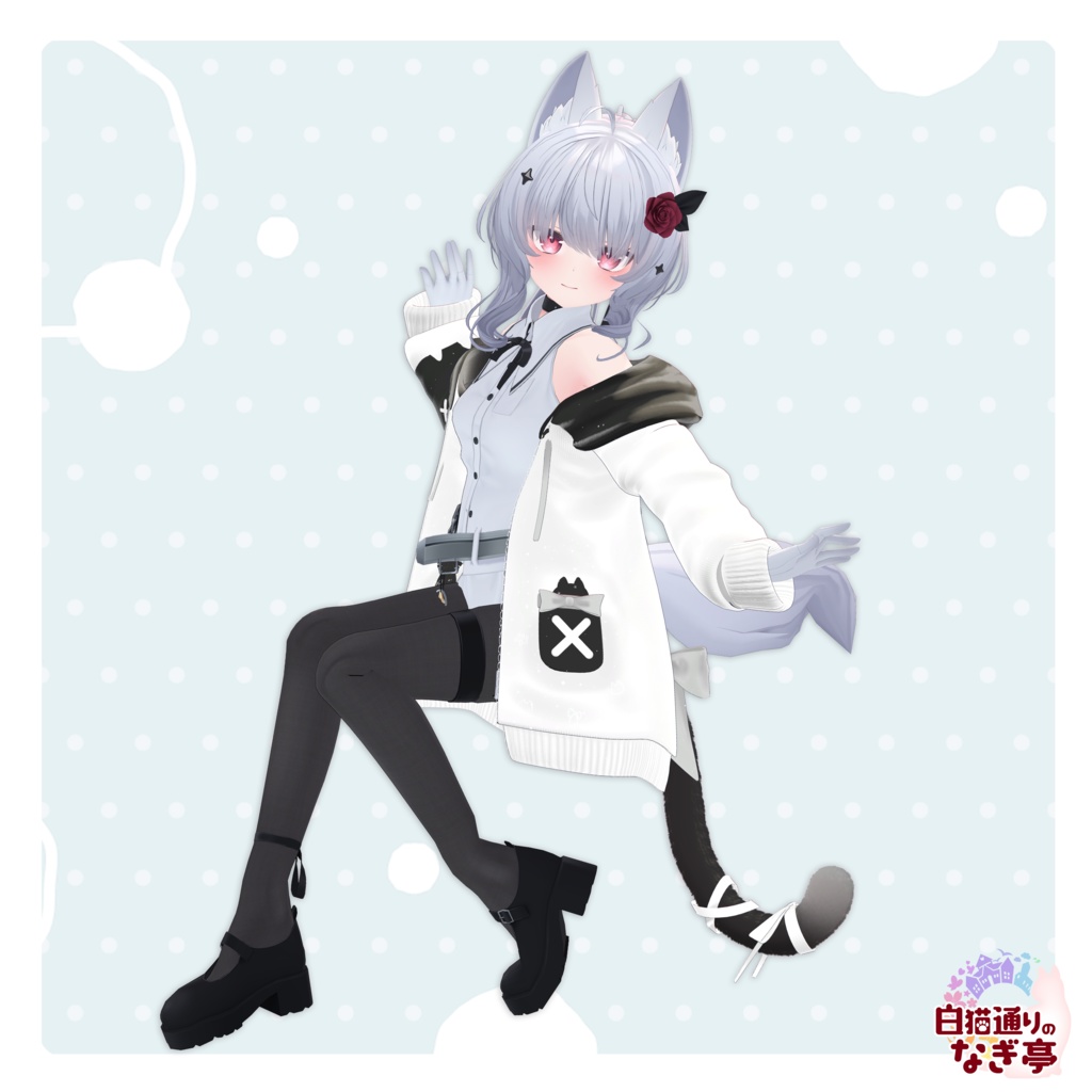 《20アバター対応衣装》ナギ亭Parkerセット Vol.1