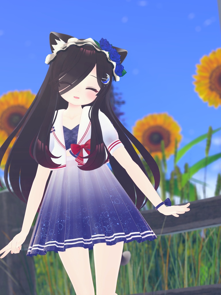 《28アバター対応衣装》オーシャンリリースイム