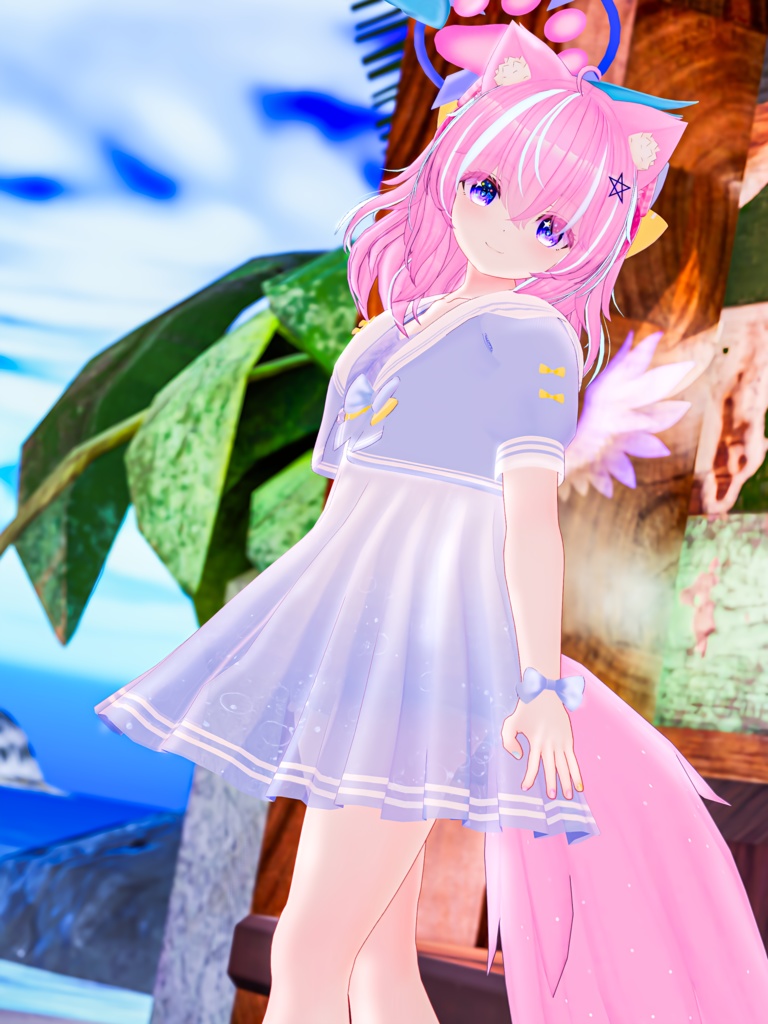 《28アバター対応衣装》オーシャンリリースイム