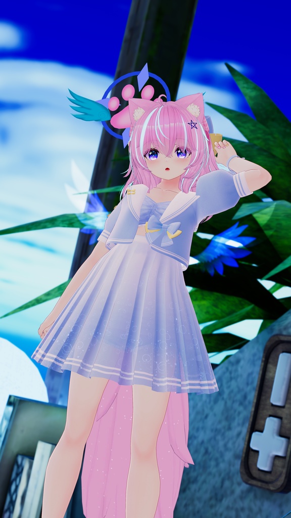 《28アバター対応衣装》オーシャンリリースイム