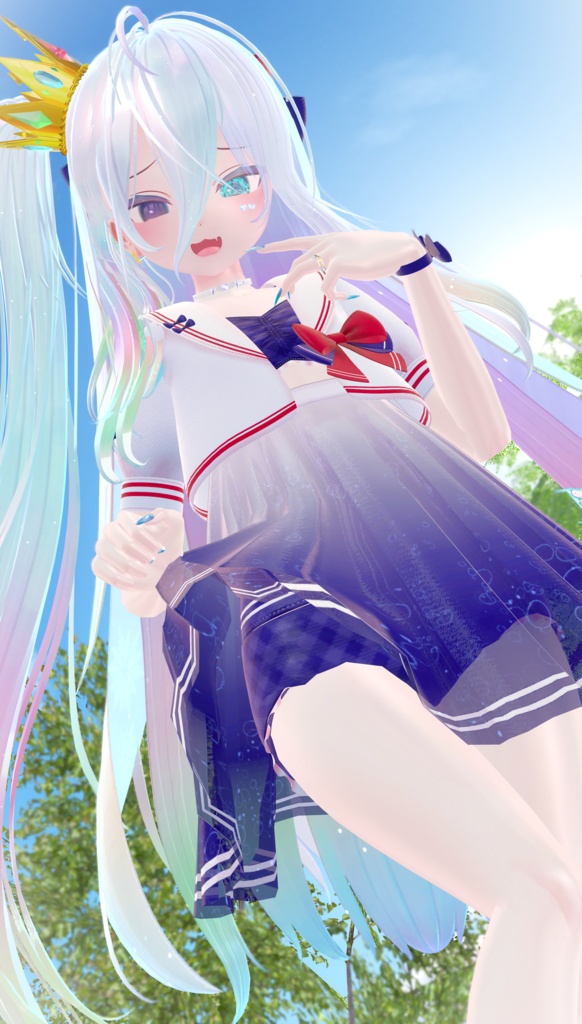 《28アバター対応衣装》オーシャンリリースイム