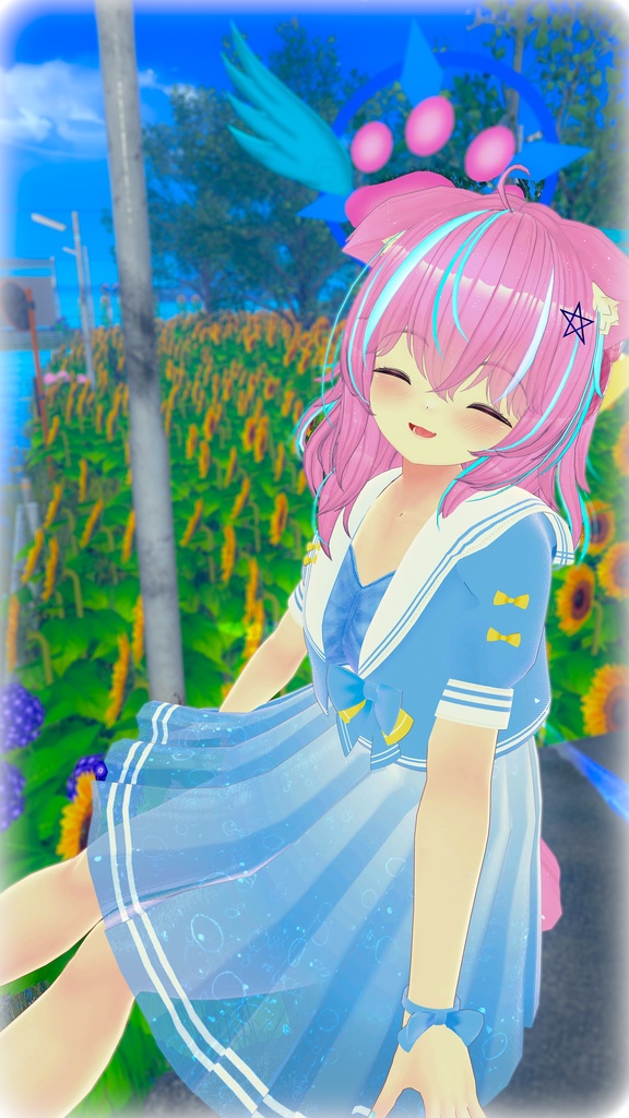 《28アバター対応衣装》オーシャンリリースイム