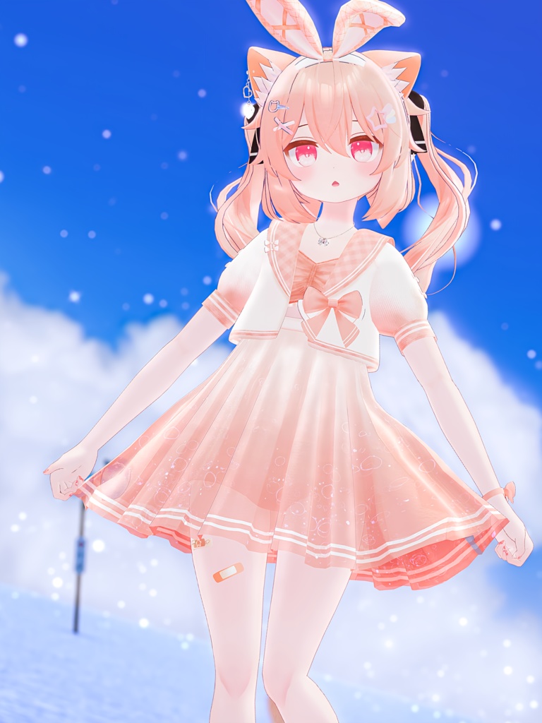 《28アバター対応衣装》オーシャンリリースイム