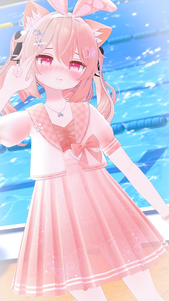 《28アバター対応衣装》オーシャンリリースイム