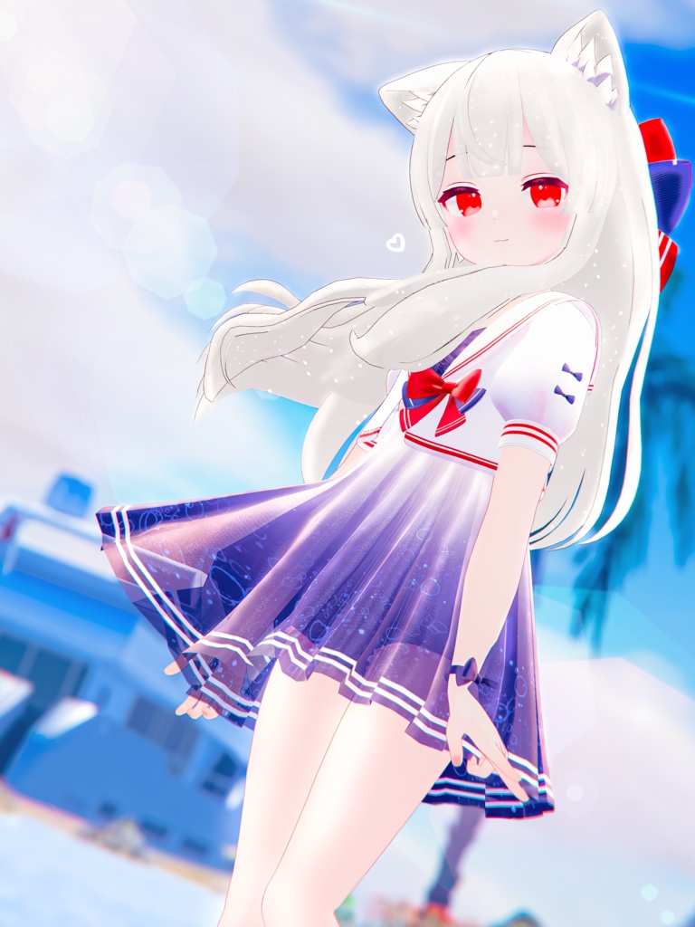 《28アバター対応衣装》オーシャンリリースイム