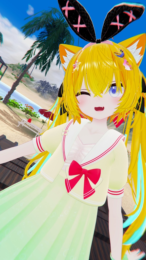 《28アバター対応衣装》オーシャンリリースイム