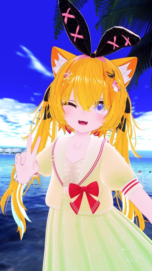 《28アバター対応衣装》オーシャンリリースイム