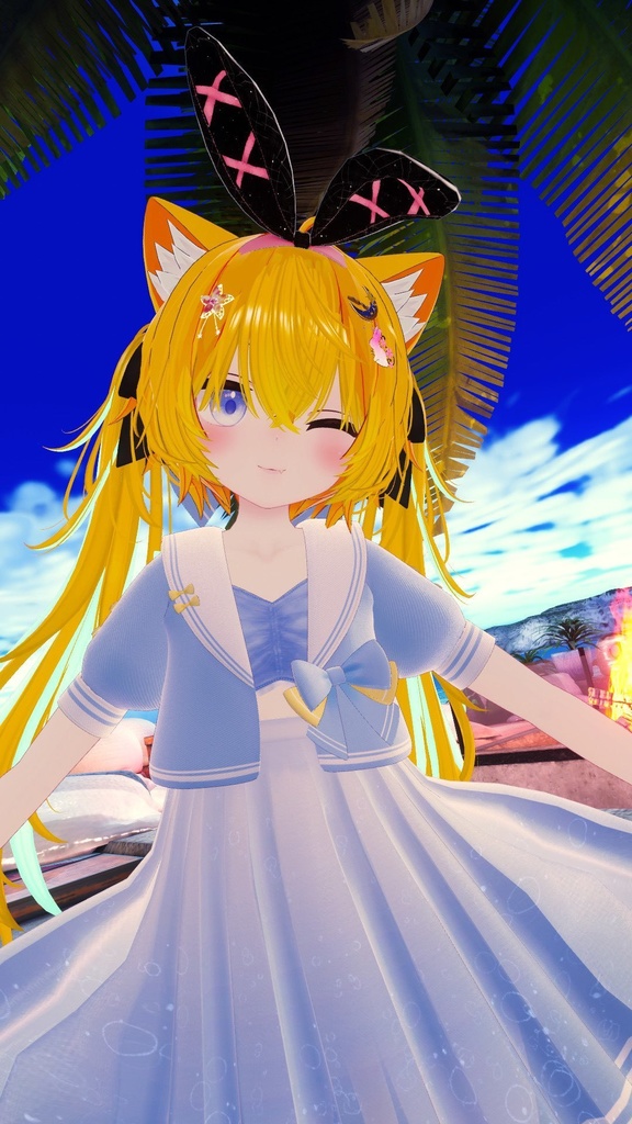 《28アバター対応衣装》オーシャンリリースイム