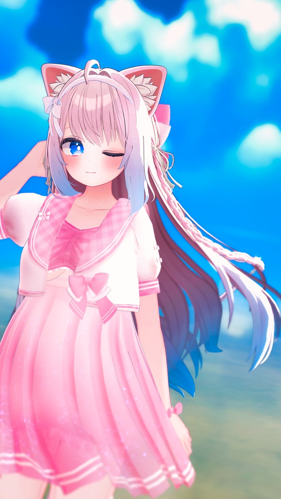 《28アバター対応衣装》オーシャンリリースイム