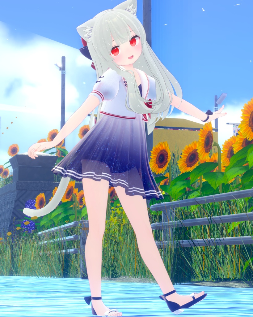 《28アバター対応衣装》オーシャンリリースイム