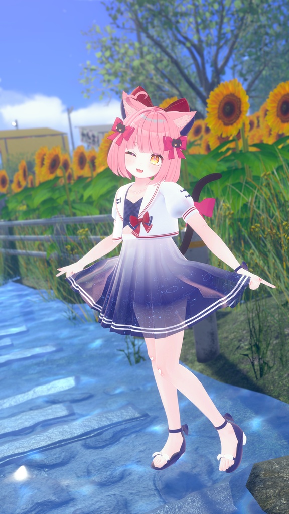 《28アバター対応衣装》オーシャンリリースイム