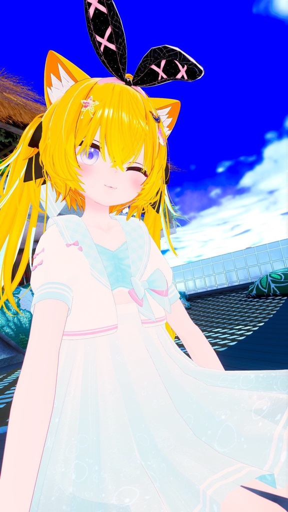 《28アバター対応衣装》オーシャンリリースイム