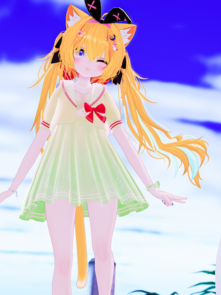 《28アバター対応衣装》オーシャンリリースイム