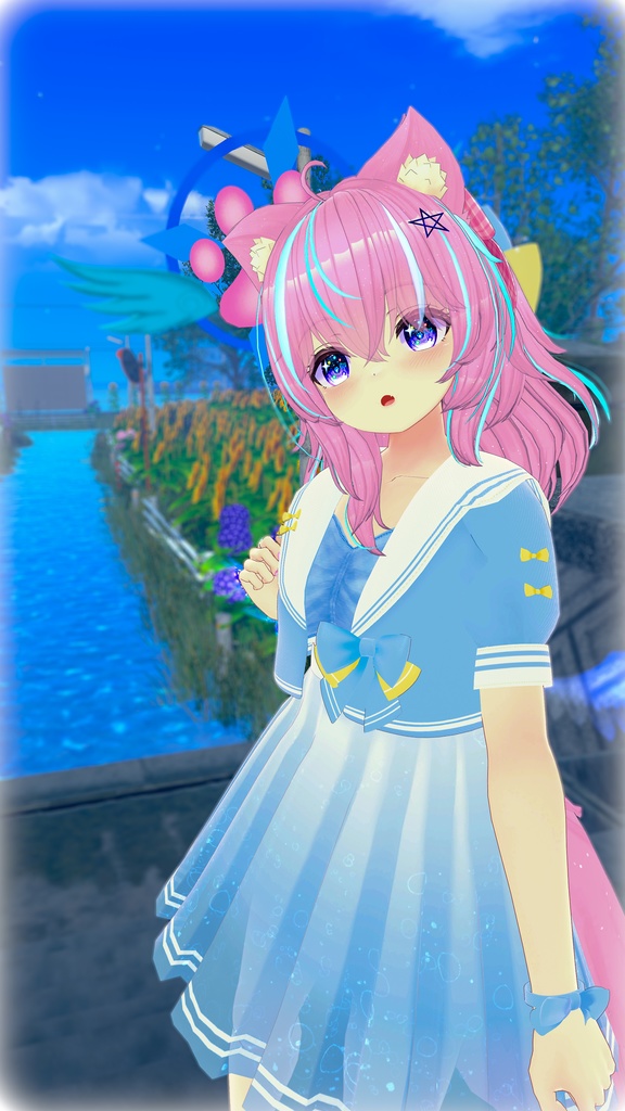 《28アバター対応衣装》オーシャンリリースイム