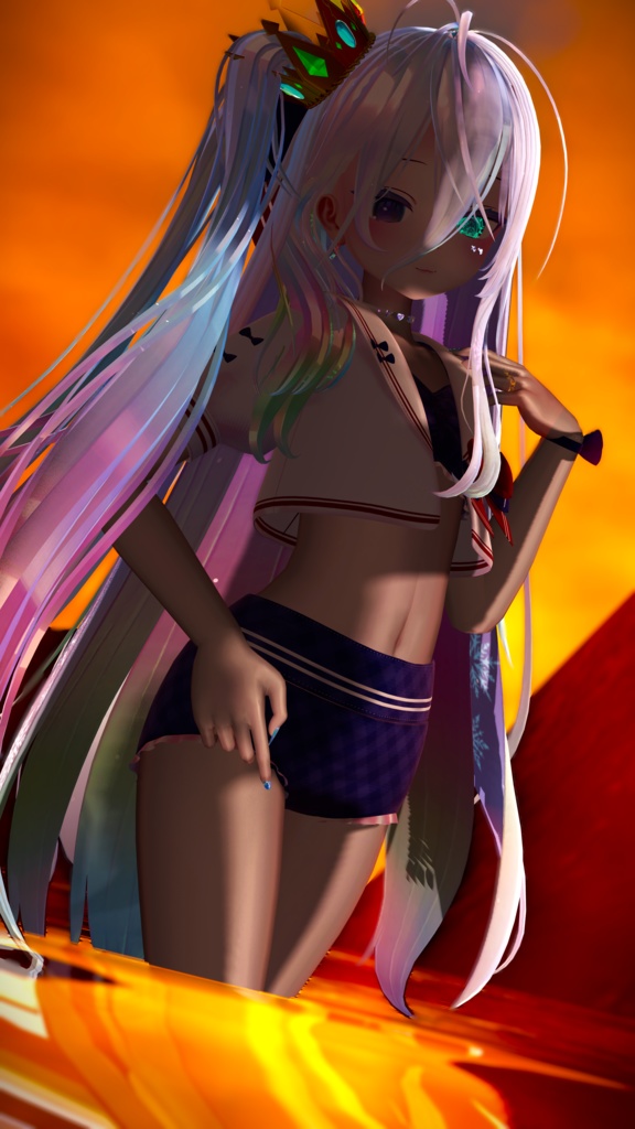 《28アバター対応衣装》オーシャンリリースイム