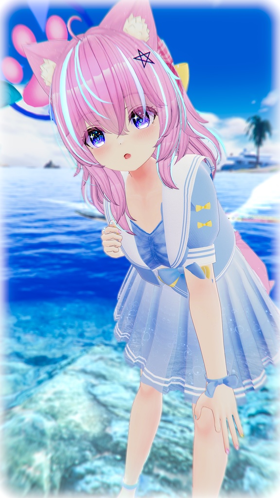 《28アバター対応衣装》オーシャンリリースイム